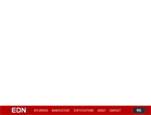 Tablet Screenshot of ednaviation.com